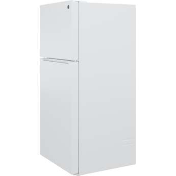 GE 19 Cu. Ft. Top Freezer Refrigerator: White — thumbnail 14