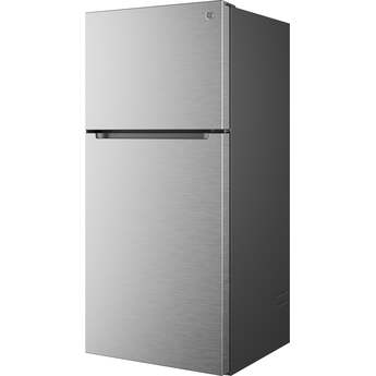 GE 19 Cu. Ft. Top Freezer Refrigerator: Fingerprint Resistant Stainless Steel — thumbnail 14