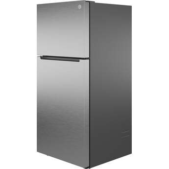 GE 19 Cu. Ft. Top Freezer Refrigerator: Fingerprint Resistant Stainless Steel — thumbnail 23