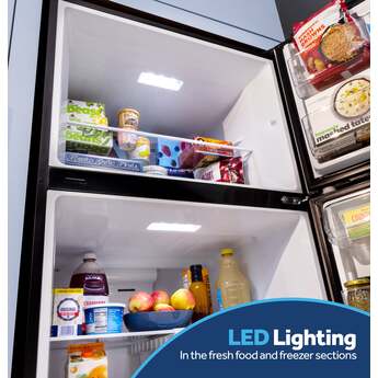 GE 19 Cu. Ft. Top Freezer Refrigerator: Fingerprint Resistant Stainless Steel — thumbnail 33
