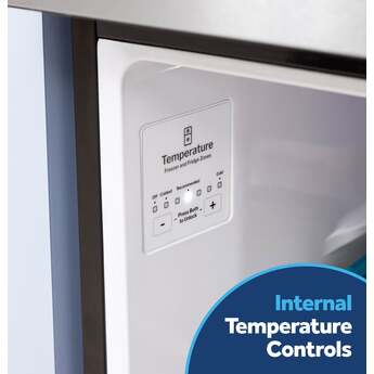 GE 19 Cu. Ft. Top Freezer Refrigerator: Fingerprint Resistant Stainless Steel — thumbnail 44
