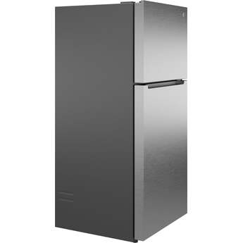 GE 19 Cu. Ft. Top Freezer Refrigerator: Fingerprint Resistant Stainless Steel — thumbnail 7