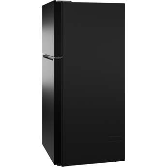 GE 21 Cu. Ft. Top Freezer Refrigerator: Black — thumbnail 15