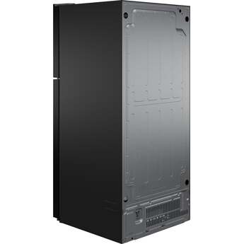 GE 21 Cu. Ft. Top Freezer Refrigerator: Black — thumbnail 2