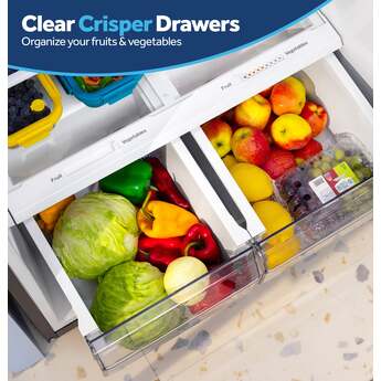 GE 21 Cu. Ft. Top Freezer Refrigerator: Black — thumbnail 28
