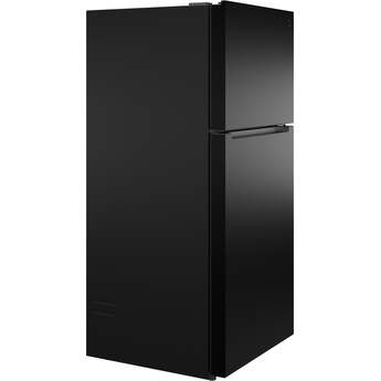 GE 21 Cu. Ft. Top Freezer Refrigerator: Black — thumbnail 36