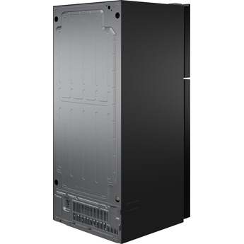 GE 21 Cu. Ft. Top Freezer Refrigerator: Black — thumbnail 5