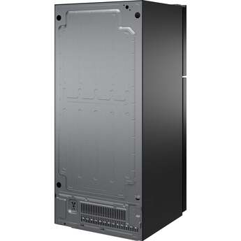 GE 21 Cu. Ft. Top Freezer Refrigerator: Black — thumbnail 6