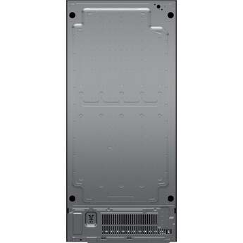 GE 21 Cu. Ft. Top Freezer Refrigerator: Black — thumbnail 8