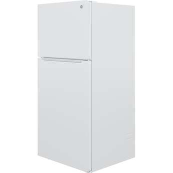 GE 21 Cu. Ft. Top Freezer Refrigerator: White — thumbnail 15