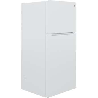 GE 21 Cu. Ft. Top Freezer Refrigerator: White — thumbnail 22