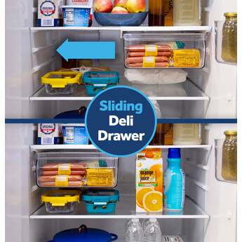 GE 21 Cu. Ft. Top Freezer Refrigerator: White — thumbnail 31