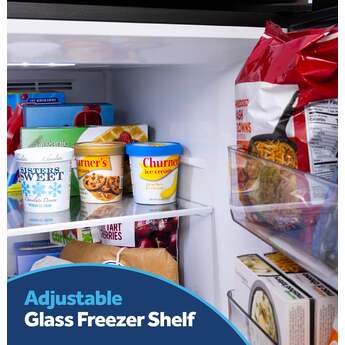 GE 21 Cu. Ft. Top Freezer Refrigerator: Fingerprint Resistant Stainless Steel — thumbnail 26