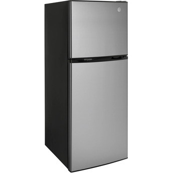 GE 24" 9.9 cu.ft. Stainless Steel Top Freezer Refrigerator — thumbnail 5