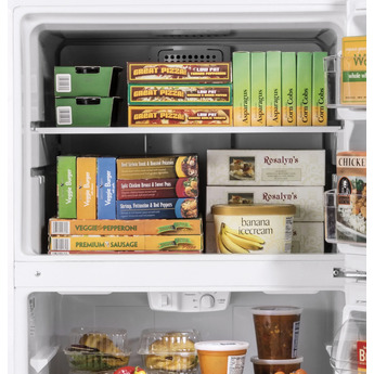 GE GTS18HYNRFS Fingerprint Resistant Stainless Steel Freestanding Top Freezer Refrigerator — thumbnail 11