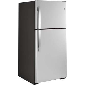 GE GTS19KYNRFS Fingerprint Resistant Stainless Steel Freestanding Top Freezer Refrigerator — thumbnail 9