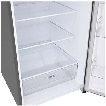 LG 28 Inch Freestanding Top Freezer Refrigerator with 18 cu. ft. Capacity, 2 Glass Shelves, Gallon Door Bins, Multi-Air Flow System, Garage Ready, Ice Maker Ready, and ENERGY STAR®: Printproof™ Stainless Steel — thumbnail 18