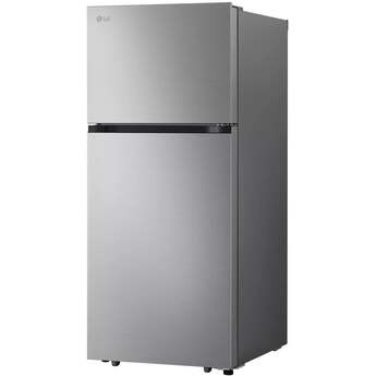 LG 28 Inch Freestanding Top Freezer Refrigerator with 18 cu. ft. Capacity, 2 Glass Shelves, Gallon Door Bins, Multi-Air Flow System, Garage Ready, Ice Maker Ready, and ENERGY STAR®: Printproof™ Stainless Steel — thumbnail 20