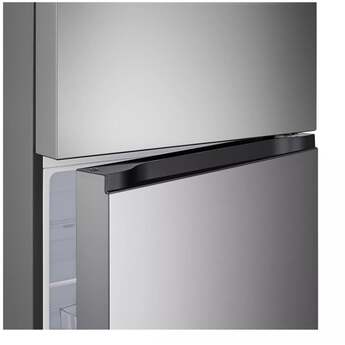 LG 28 Inch Freestanding Top Freezer Refrigerator with 18 cu. ft. Capacity, 2 Glass Shelves, Gallon Door Bins, Multi-Air Flow System, Garage Ready, Ice Maker Ready, and ENERGY STAR®: Printproof™ Stainless Steel — thumbnail 6