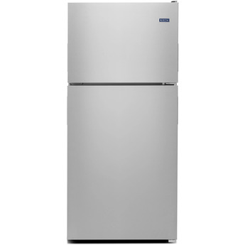 Maytag 33" 21.0 cu. ft. Fingerprint Resistant Stainless Steel Top Freezer Refrigerator - ADA Compliant
