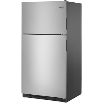 Maytag 33" 21.0 cu. ft. Fingerprint Resistant Stainless Steel Top Freezer Refrigerator - ADA Compliant — thumbnail 2