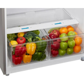 18 CuFt Garage Ready Top-Freezer Refrigerator in Stainless Steel — thumbnail 7