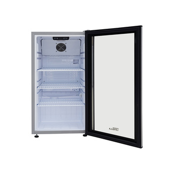 3.1 CuFt Single Door Display Refrigerator in Silver — thumbnail 2