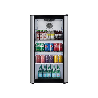 3.1 CuFt Single Door Display Refrigerator in Silver — thumbnail 4