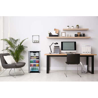 3.1 CuFt Single Door Display Refrigerator in Silver — thumbnail 5