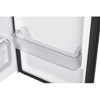 7.3 Cubic Foot Energy Star Top Freezer Refrigerator with Three Door Balconies in Black — thumbnail 4