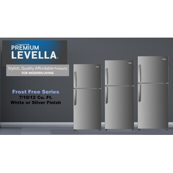 12 Cubic Foot Frost Free Top Freezer Refrigerator with Tilt-Out Can Dispenser and Gallon Door Storage in White — thumbnail 6
