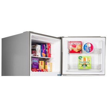 12 Cubic Foot Frost Free Top Freezer Refrigerator with Tilt-Out Can Dispenser and Gallon Door Storage in Stainless Steel — thumbnail 7