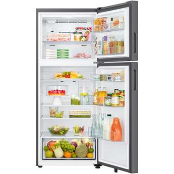 Samsung RT70F18LRSR 28 Inch Top-Freezer Refrigerator Stainless Steel — thumbnail 3