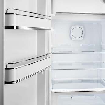 Smeg 50s Retro Style 24" 9.92 cu. ft. Blue Top Freezer Refrigerator - Left Hinge - Energy Star — thumbnail 5