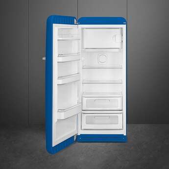 Smeg 50s Retro Style 24" 9.92 cu. ft. Blue Top Freezer Refrigerator - Left Hinge - Energy Star — thumbnail 6