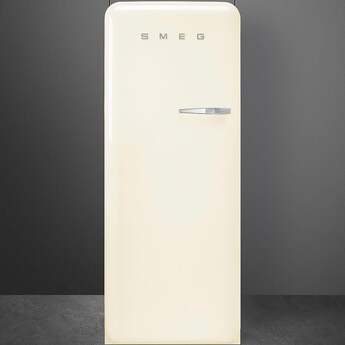 Smeg 50s Retro Style 24" 9.92 cu. ft. Cream Top Freezer Refrigerator - Left Hinge - Energy Star — thumbnail 6
