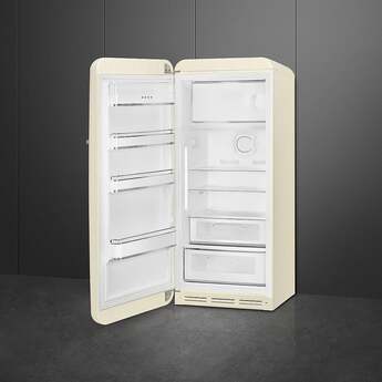 Smeg 50s Retro Style 24" 9.92 cu. ft. Cream Top Freezer Refrigerator - Left Hinge - Energy Star — thumbnail 7
