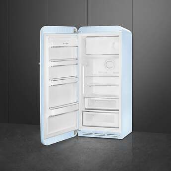 Smeg 50s Retro Style 24" 9.92 cu. ft. Pastel Blue Counter Depth Top Freezer Refrigerator - Left Hinge - Energy Star — thumbnail 6