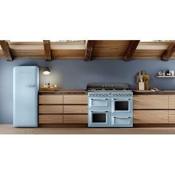 Smeg 50s Retro Style 24" 9.92 cu. ft. Pastel Blue Counter Depth Top Freezer Refrigerator - Left Hinge - Energy Star — thumbnail 7