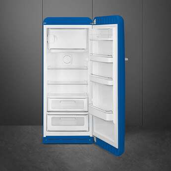Smeg 50s Retro Style 24" 9.92 cu. ft. Blue Top Freezer Refrigerator - Right Hinge - Energy Star — thumbnail 5