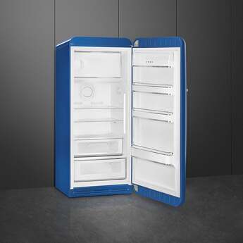 Smeg 50s Retro Style 24" 9.92 cu. ft. Blue Top Freezer Refrigerator - Right Hinge - Energy Star — thumbnail 6