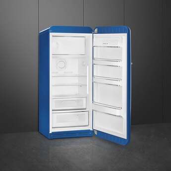 Smeg 50s Retro Style 24" 9.92 cu. ft. Blue Top Freezer Refrigerator - Right Hinge - Energy Star — thumbnail 7