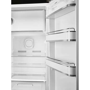 Smeg 50s Retro Style 24" 9.92 cu. ft. Black Top Freezer Refrigerator - Right Hinge - Energy Star — thumbnail 12