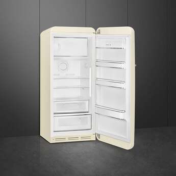 Smeg 50s Retro Style 24" 9.92 cu. ft. Cream Top Freezer Refrigerator - Right Hinge - Energy Star — thumbnail 13