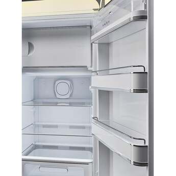 Smeg 50s Retro Style 24" 9.92 cu. ft. Cream Top Freezer Refrigerator - Right Hinge - Energy Star — thumbnail 8