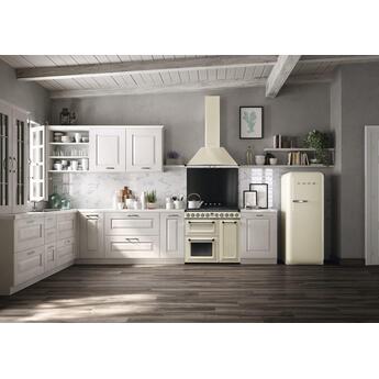 Smeg 50s Retro Style 24" 9.92 cu. ft. Cream Top Freezer Refrigerator - Right Hinge - Energy Star — thumbnail 9