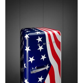 Smeg 50s Retro Style 24" 9.92 cu. ft. US Flag Top Freezer Refrigerator - Right Hinge - Energy Star — thumbnail 2