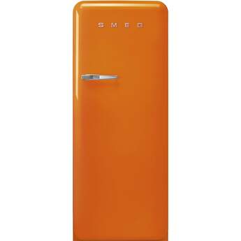 Smeg 50s Retro Style 24" 9.92 cu. ft. Orange Top Freezer Refrigerator - Right Hinge - Energy Star