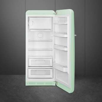 Smeg 50s Retro Style 24" 9.92 cu. ft. Pastel Green Top Freezer Refrigerator - Right Hinge - Energy Star — thumbnail 3