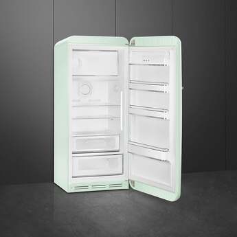 Smeg 50s Retro Style 24" 9.92 cu. ft. Pastel Green Top Freezer Refrigerator - Right Hinge - Energy Star — thumbnail 4
